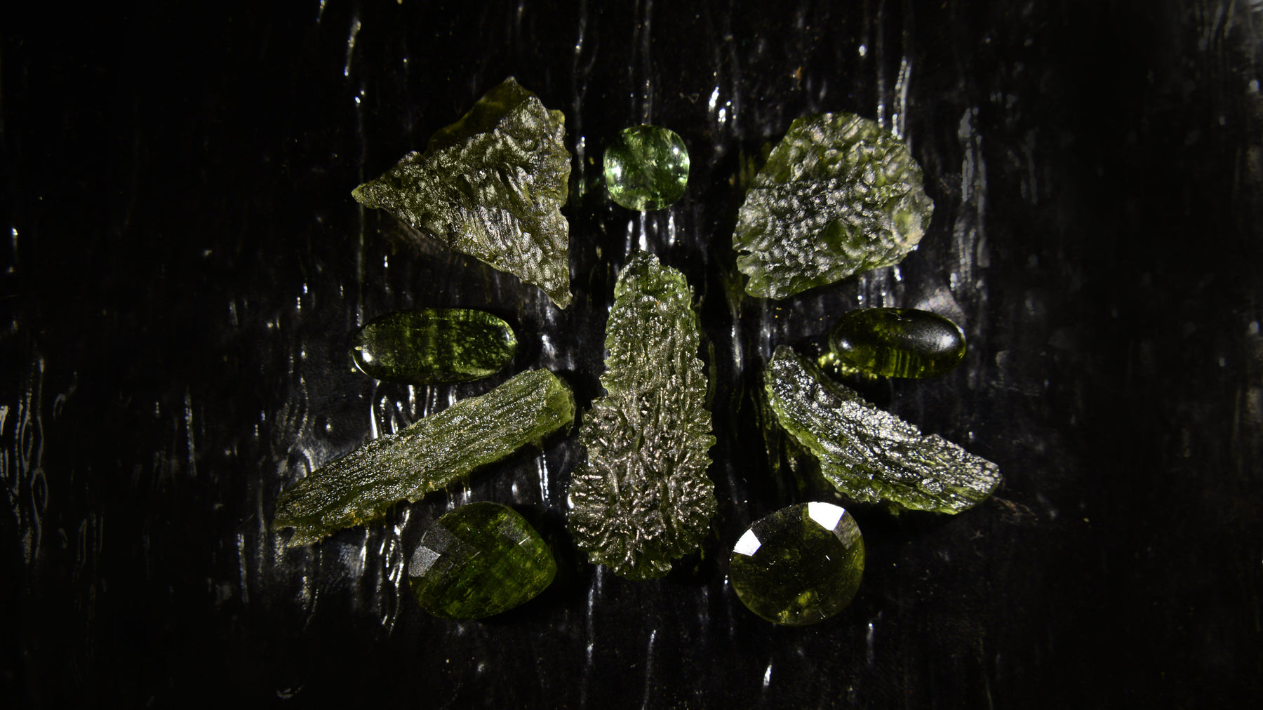 Activated Moldavite stone metaphysical healing properties & meaning