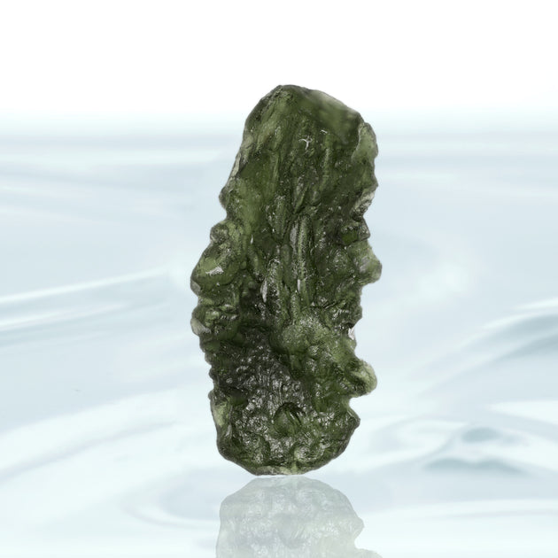 deres Partina City hed Natural Czech Moldavite Stone 13.4g – Arkadia Designs