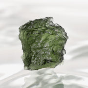 Genuine Layered Moldavite Tektite 2.7g