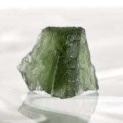 Genuine streaked Czech Moldavite 3g