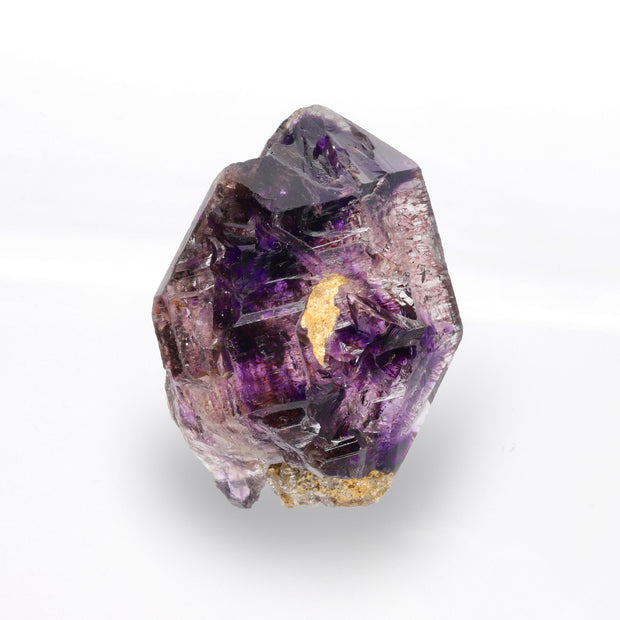 Shangaan Amethyst Crystal w/ Red Hematite