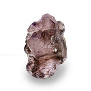 Pale Amethyst Crystal with Red Hematite