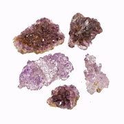 Amethyst Flower Crystal Cluster Set