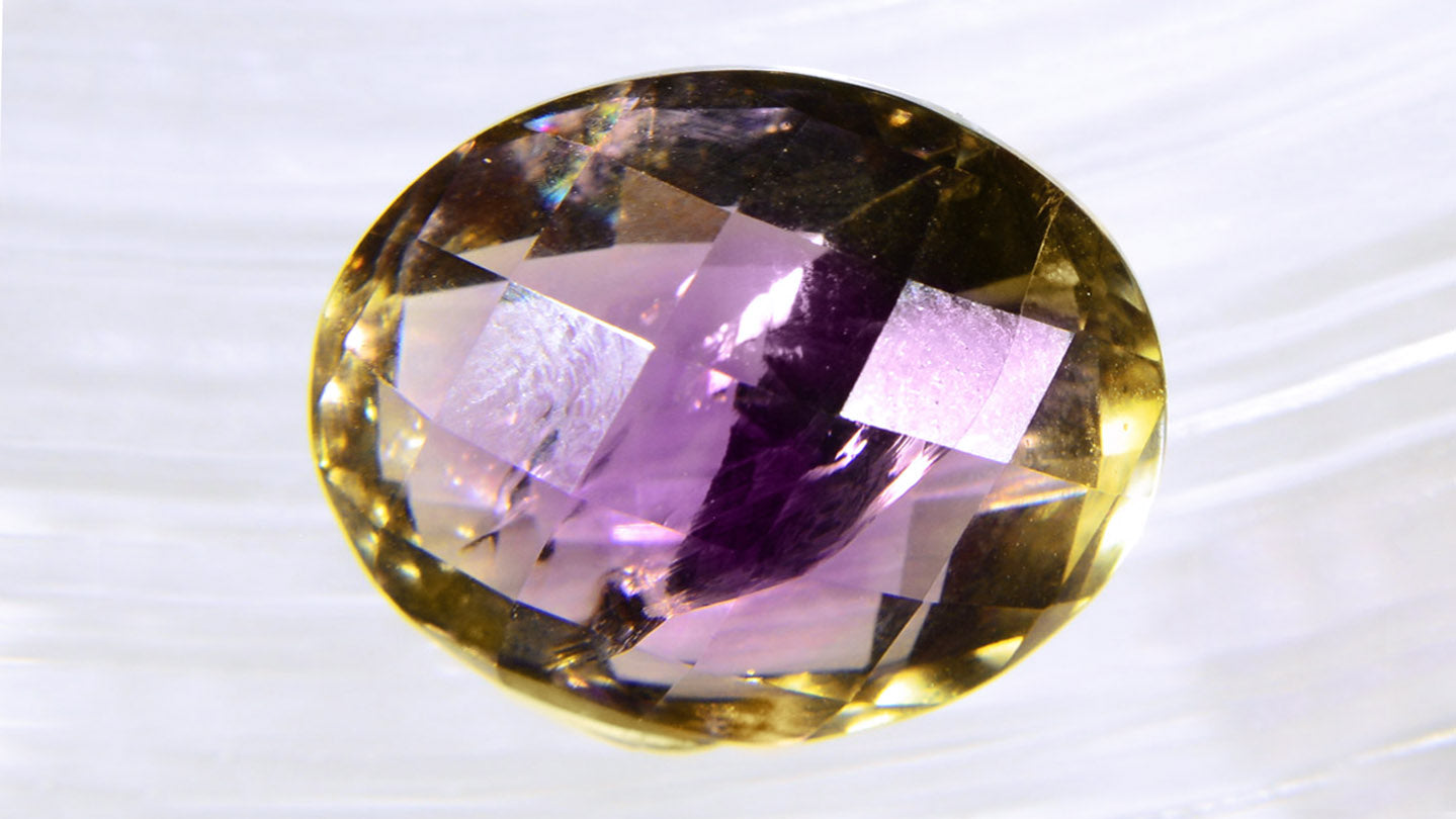 Ametrine quartz crystal gemstone metaphysical healing properties & meaning