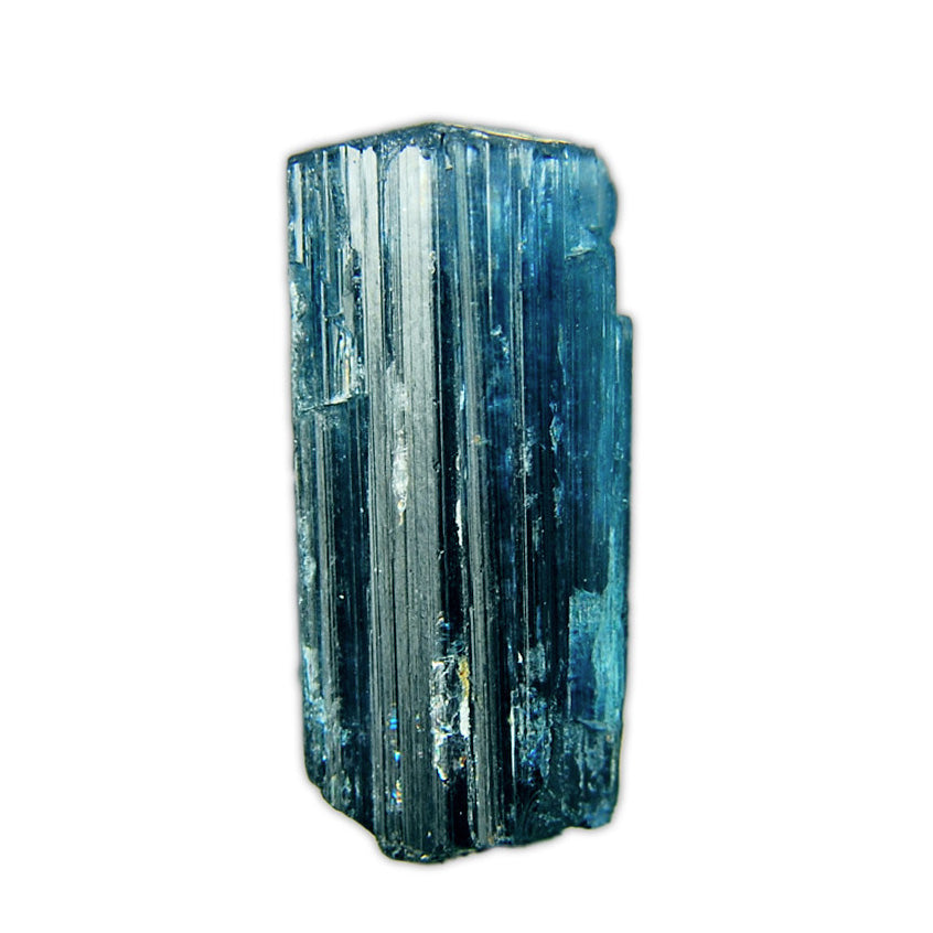 Indicolite tourmaline order crystals