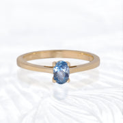 Blue Sapphire 14kt Gold Ring
