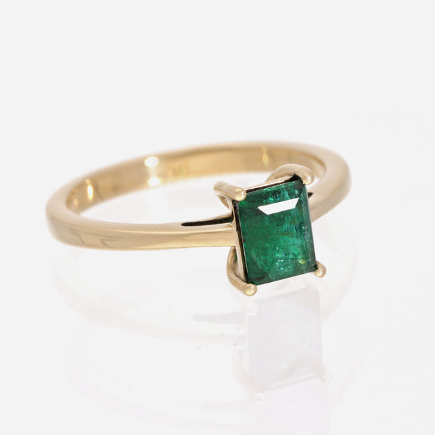 Emerald 14k Gold Ring Size 7