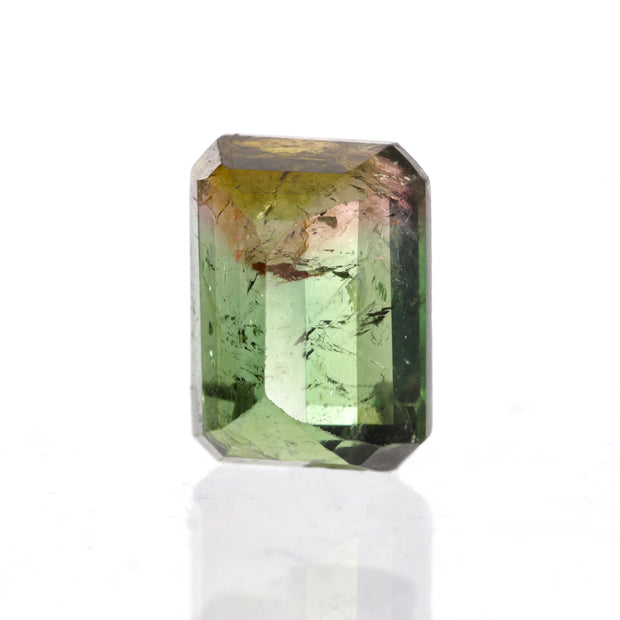 Bicolor Pink & Green Faceted Tourmaline