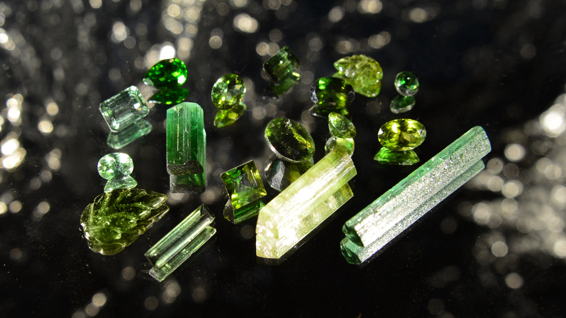 Green Tourmaline verdelite gemstone crystal healing metaphysical properties & meaning