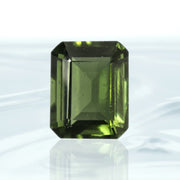 Emerald Czech Moldavite Facet