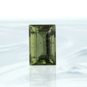 Rectangle Czech Moldavite Facet 2ct