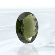 Oval Genuine Moldavite Facet 13ct.