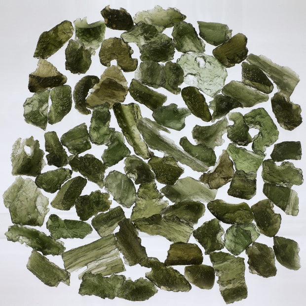 Single Genuine Czech Moldavite Stone Avg. 1.9 - 2g