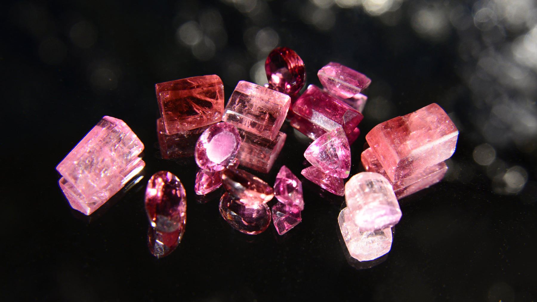 Rubellite Pink Tourmaline crystal gemstone metaphysical healing properties & meaning