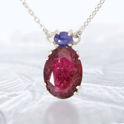 Tanzanite & Tourmaline Necklace