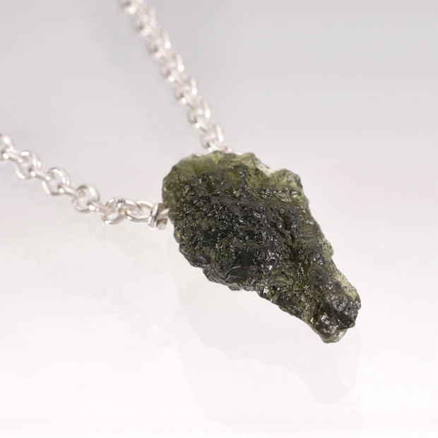 Genuine Czech Moldavite Stone Necklace