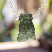 Genuine Czech Moldavite Necklace