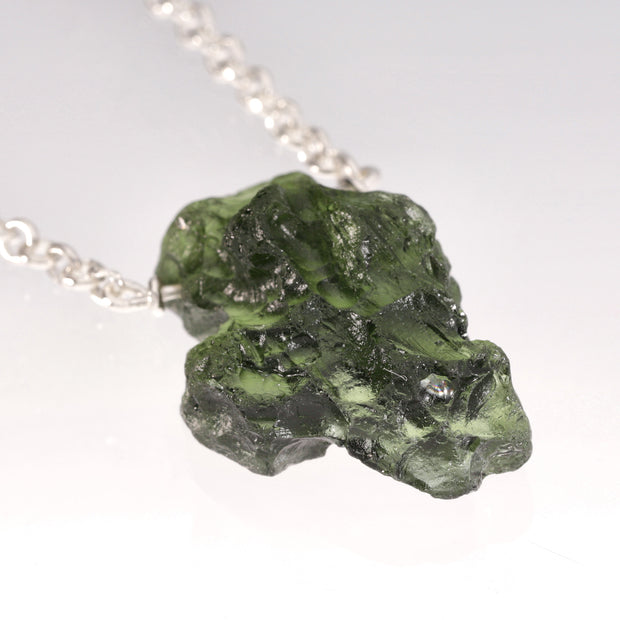 Czech Republic Moldavite Stone Pendant