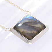 Labradorite Sterling Silver Necklace