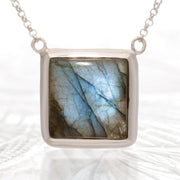 Labradorite Sterling Silver Necklace