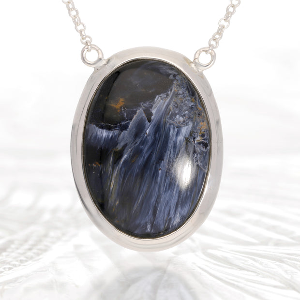 Pietersite Sterling Silver Necklace