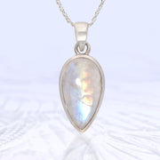 Beautiful Moonstone Silver Pendant