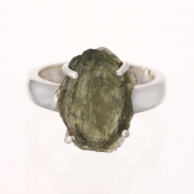 Raw Moldavite Stone Size 8 ½