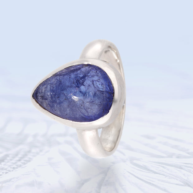 Tanzanite Gemstone Ring Size 7 1/2