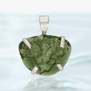 Real Moldavite Stone Pendant