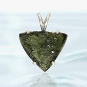 Polished Czech Moldavite Pendant