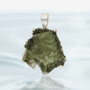 Sterling Silver Czech Moldavite Pendant