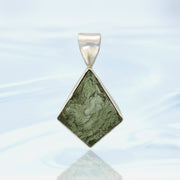 Real Czech Moldavite Stone Pendant