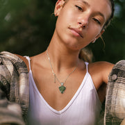 Czech Moldavite Tektite Pendant