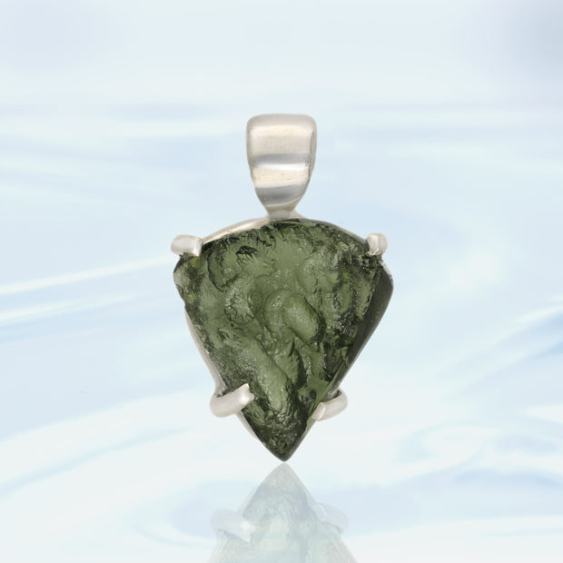 Czech Moldavite Tektite Pendant