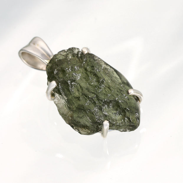 One of a Kind Moldavite Pendant