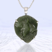 Natural Genuine Moldavite Pendant