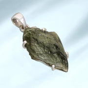 Polished Czech Moldavite Pendant