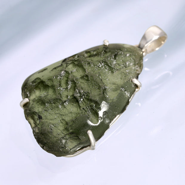 Unique Real Czech Moldavite Pendant