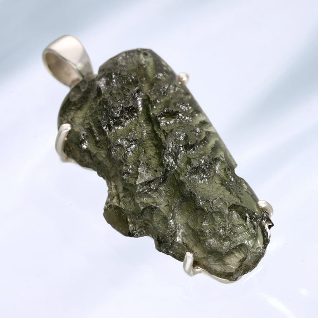 Unique Czech Moldavite Pendant