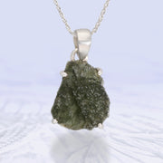 Beautiful Czech Moldavite Pendant