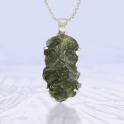 Beautiful Natural Moldavite Pendant