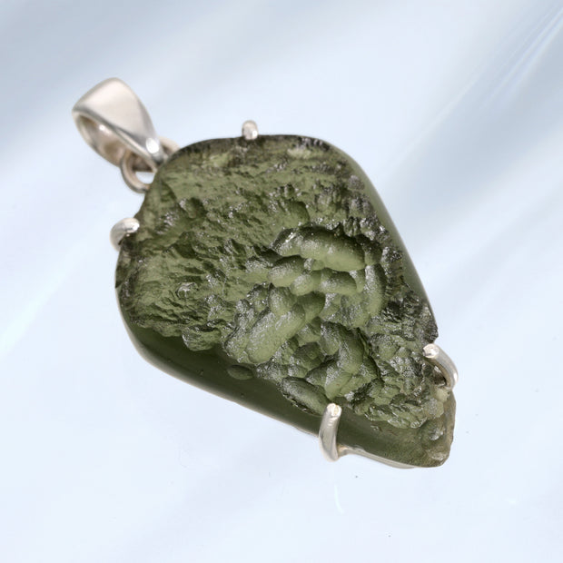 Rare Czech Moldavite Pendant