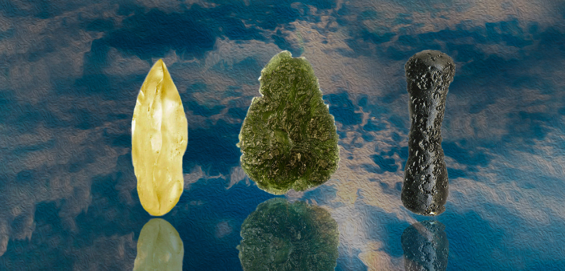 tektite cosmic glass meteorite metaphysical healing properties meaning
