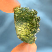 Bright Green Museum Grade Moldavite Stone 7.6g