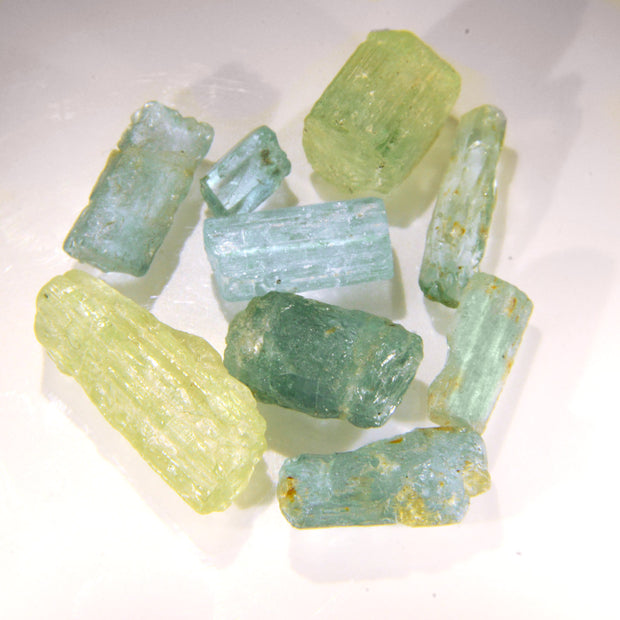 Untreated Golden Beryl & Aquamarine Crystal