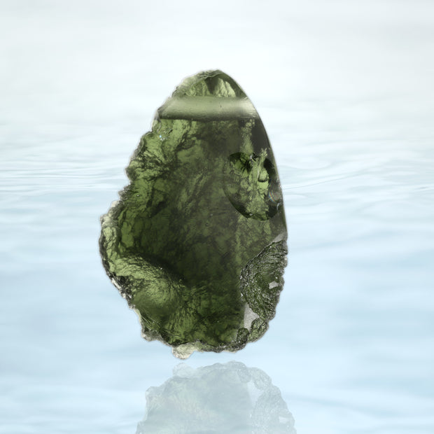 Genuine Moldavite Bead
