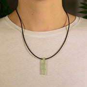 Natural Aquamarine Crystal Necklace