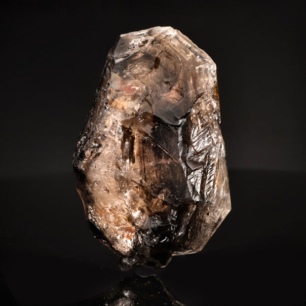 Brazilian Smokey Elestial Quartz Crystal