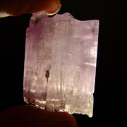 Raw Natural Pink Kunzite Crystal
