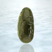 Half-polished Genuine Moldavite 8 ct